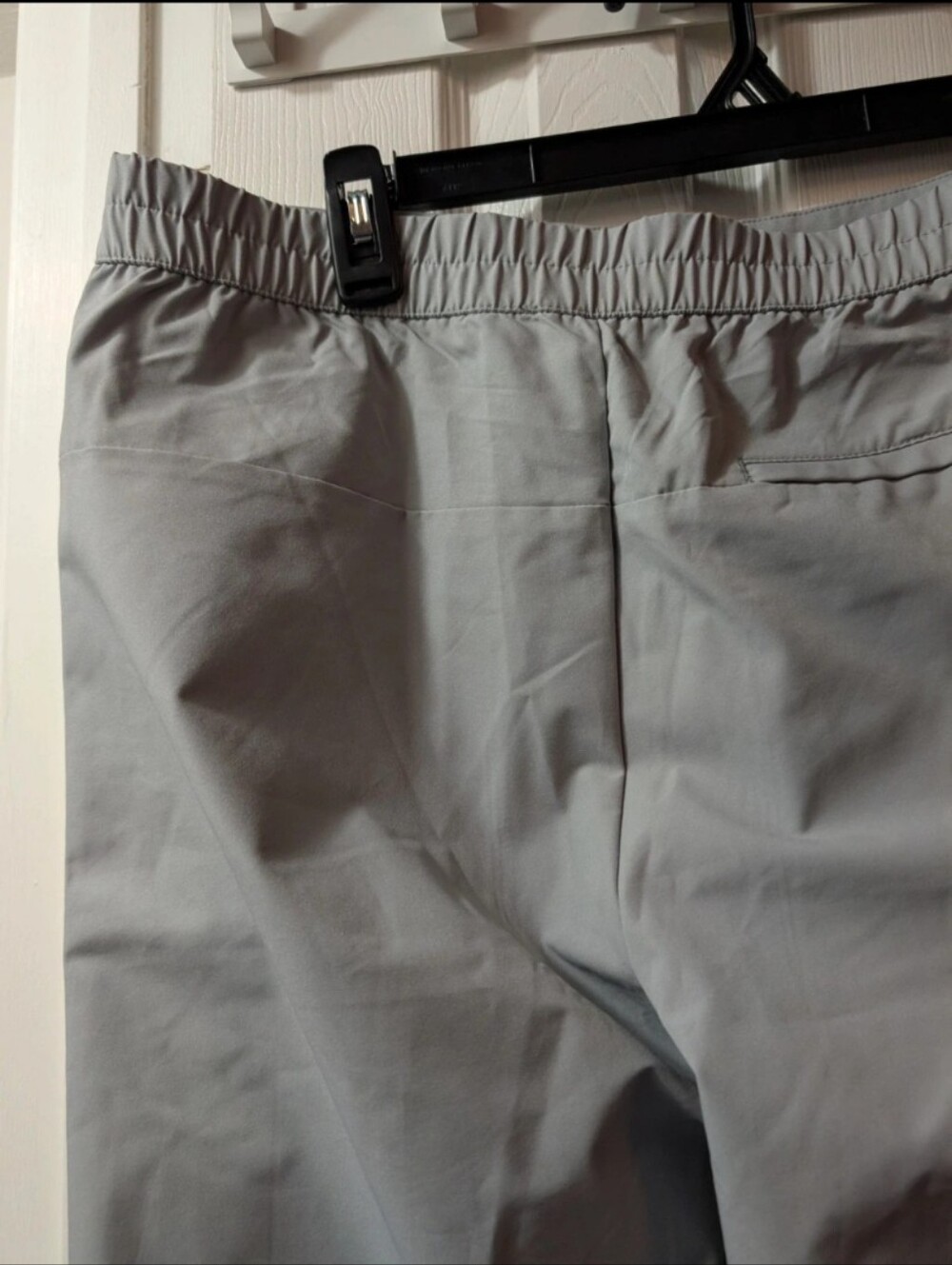 Banana Republic Mens Jogger Pants Gray Size 34 Stretch Chino Athletic Casual - Picture 9 of 14